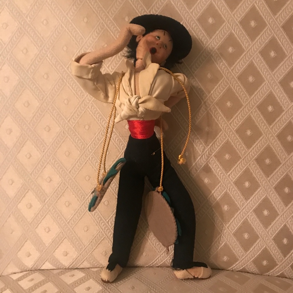 Vintage 1950s Klumpe Doll ‘Fisherman’